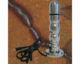 25 mm Electrosex Anal Dildo With Ridges