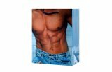 Man In Torn Denim Shorts Gift Bag
