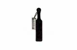 Leather Paddle With Black Fur
