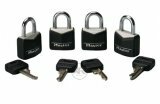4 Pack Steel Masterlocks