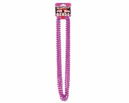 Bachelorette Outta Control Beads - Metallic Pink Pack Of 6