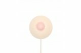 Small Boob On A Stick - White Chocolate
